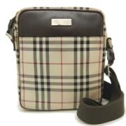 Pre-owned Canvas burberry-bags