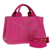 Pre-owned Canvas handbags