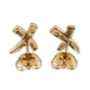 Pre-owned Yellow Gold earrings