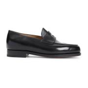 Sorte Loafers Sko for Menn