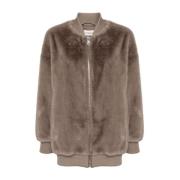 Faux Fur Coat Ecopelliccia 064