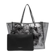 Laminert skinn tote bag Marcella