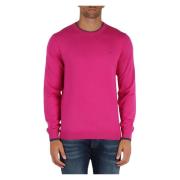 Merino Wool Cotton Sweater Kontrastinnlegg