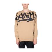 Oversize Crew Neck Sweatshirt