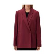 Oversize Blazer med Reverskrage