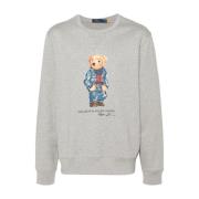 Blå Sweatshirt Aw24 Herremote