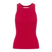 Slim-Fit Top Persian Red