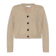 Cardigan med V-hals