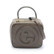 Pre-owned Leather gucci-bags