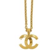 Pre-owned Fabric chanel-jewelry