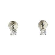 Pre-owned Platinum earrings