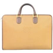 Pre-owned Leather briefcases