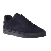 Trainers in dark blue suede