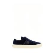 Italiensk Laget Sneaker med Unike Materialer