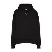 Svart Sweatshirt Aw24 Herremote