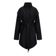 Sort Brgn Monsun Coat Outerwear