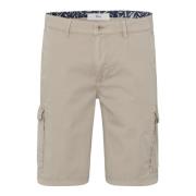 Beige Brax Brazil Shorts