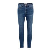 Slim Fit Blå Denim Jeans