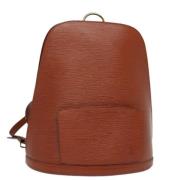 Pre-owned Leather backpacks