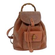 Pre-owned Suede backpacks