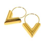 Pre-owned Yellow Gold earrings