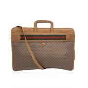 Pre-owned Canvas briefcases