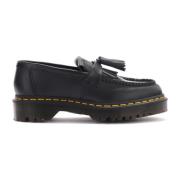 Svart frynset loafer Adrian Bex Smooth