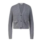 Koselig Cardigan med Elegant Broderi