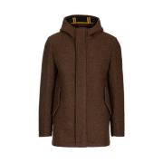 Hetteparka med filtfinish