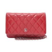 Pre-owned Leather chanel-bags