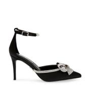 Svart Lumiere Sandal Pumps Glam