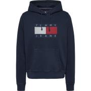 Marineblå Hettegenser Sweatshirt Stilig