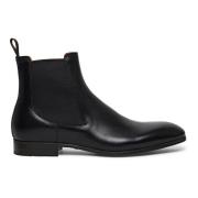 Klassisk Lær Chelsea Boot