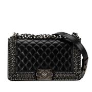 Pre-owned Leather chanel-bags