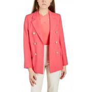 Blazer Jakke Rett Snitt Lang Erme