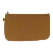 Pre-owned Leather pouches