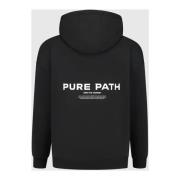 Svart Signature Hoodie Herre