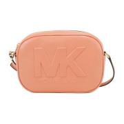 Oval Kamera Crossbody Veske Sherbert