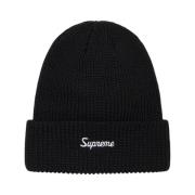 Svart Loose Gauge Beanie Limited Edition