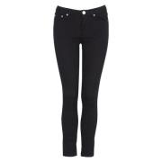 Sort Oslo Farge Skinny Jeans for Damer