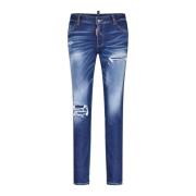 Slitt Slim-fit Ripped Jeans