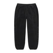 Begrenset Utgave Velour Track Pant Svart