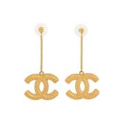 Pre-owned Yellow Gold earrings