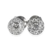 Pre-owned Platinum earrings