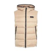 Beige Vest Aw24 Herremote