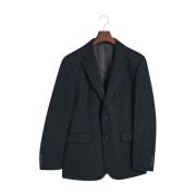 Marine Herringbone Suit Blazer Kjole