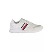 Hvit Polyester Sneaker