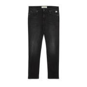 Svart Slim Fit Denim Jeans Aw24