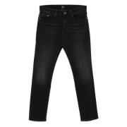 Slim Fit Jeans med skinnlogo