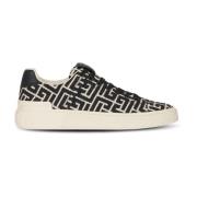 Monogram jacquard B-Court sneakers